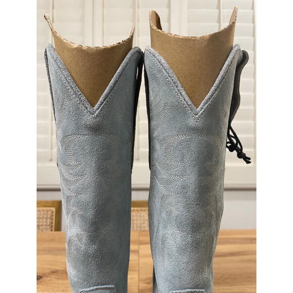 Idyllwind Women's Charmed Life Western Boots Light Blue Suede Size 8.5 NWOB - Picture 9 of 16